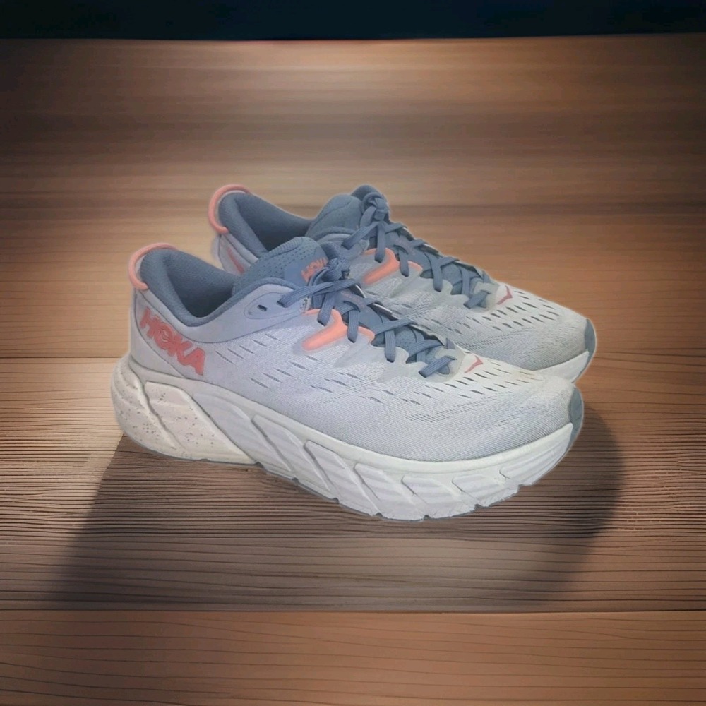 Hoka One One Gaviota 4 Women's Size 9.5B Blue Fog Running 1123199 BFPA